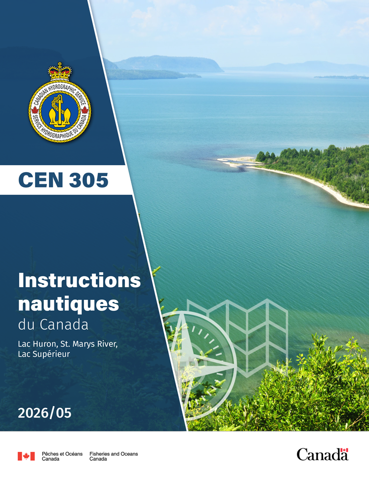 CEN 305 Lac Huron, St. Marys River, Lac Supérieur